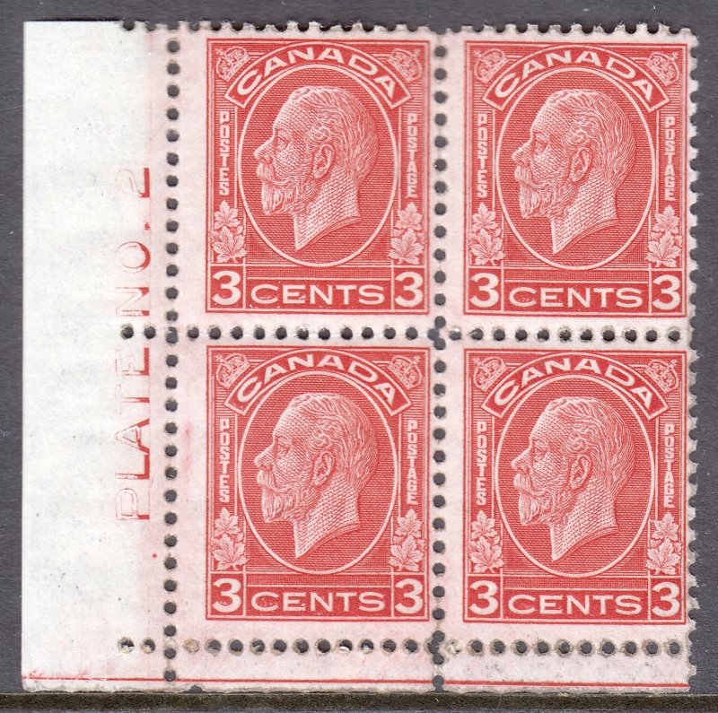 Canada - Scott #197 - Block/4 - MNH - One fingerprint noted - SCV $11.20