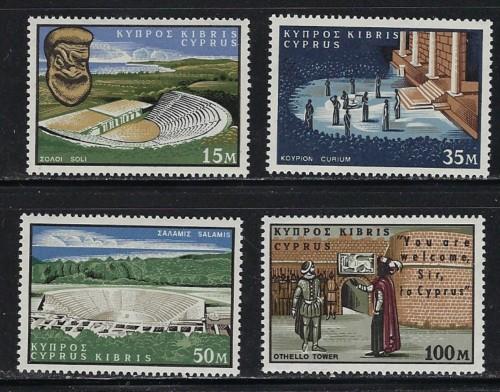 Cyprus 237-40 NH 1964 set 