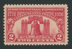 USA 627 - 2 cent Sesquicentennial - PSE Graded Cert: XF 90 Mint OGnh