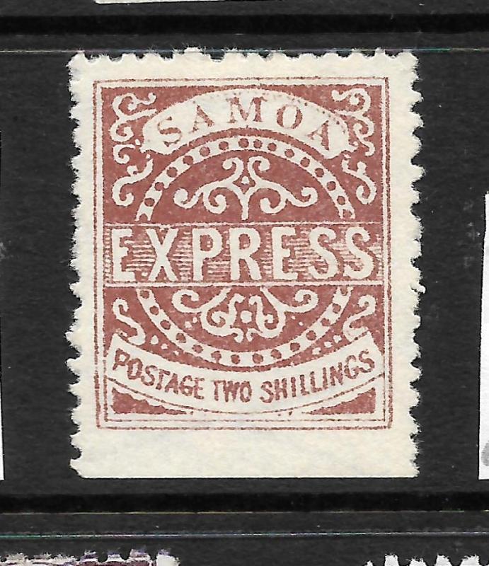 SAMOA  1877-80  2/-  BROWN   EXPRESS   MNG   SG 18