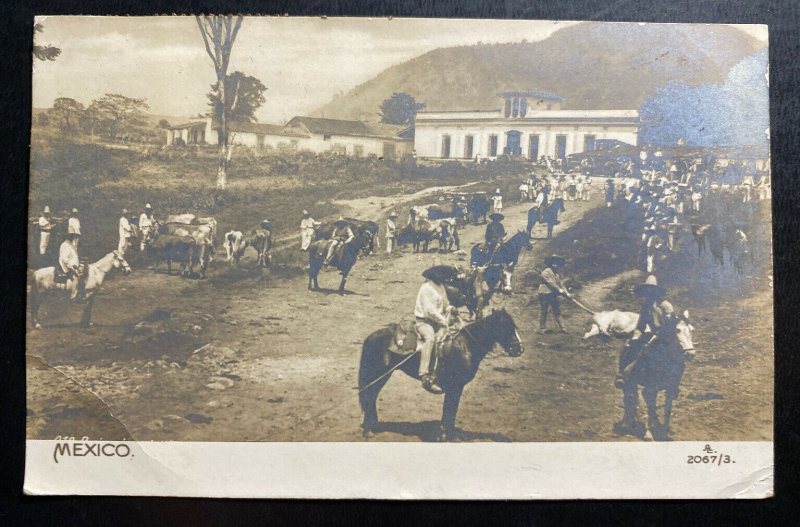 1908 Salvador RPPC Postcard Cover To West Wyndham NH USA Mexico