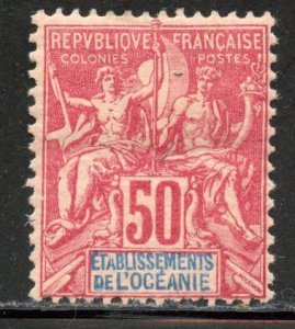 French Polynesia # 17, Mint Hinge Remain.