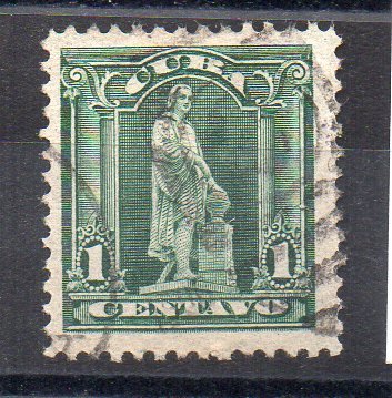 CUBA - 1 CENTAVO - CHRISTOPHER COLOMBUS - Used - 1899 - AMERICAN OCCUPATION -
