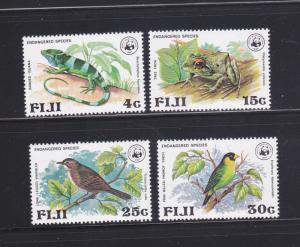 Fiji 397-400 Set MNH Animals, WWF (B)