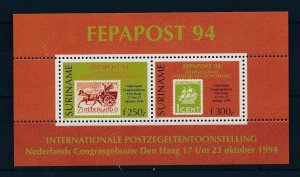 [SU822] Suriname Surinam 1994 Stamp Expo Fedapost MNH