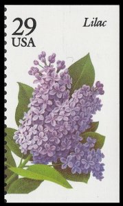 2764 Garden Flowers Lilac MNH single