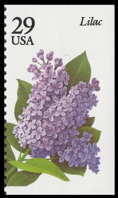 2764 Garden Flowers Lilac MNH single