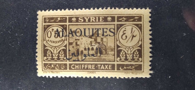  Alaouites #J6 mint hinged e21.4 13131