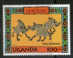 Uganda 1994 Disney's The Lion King - The Hyenas Sc 1266g Walt Disney Ani...