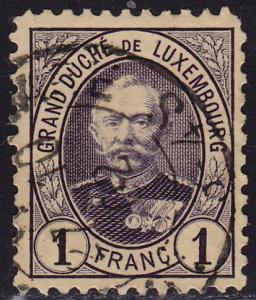 Luxembourg - 1893 - Scott #67 - used