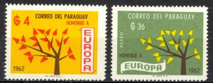 Paraguay Sc# 726-727 MNH 1962 Europa