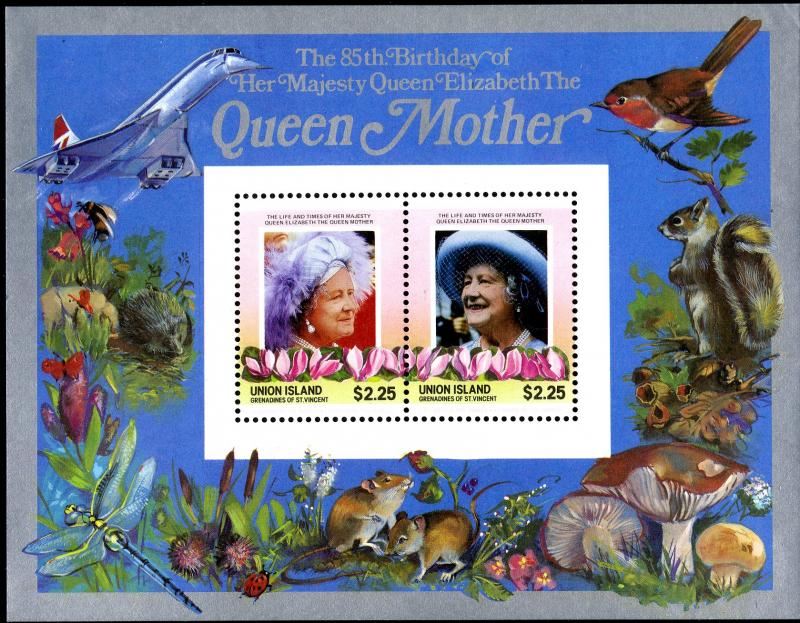 UNION ISLAND S/S 211-2 MNH SCV $7.25 BIN $4.00