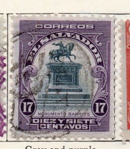 El Salvador 1912 Early Issue Fine Used 17c. 120587