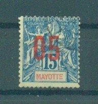 Mayotte  sc# 24 used cat value $2.00