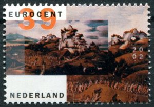 Netherlands Sc#1133a MNH, 39c multi, Landscape Paintings (2002)