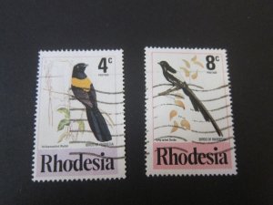 Rhodesia 1977 Sc 376,378 FU