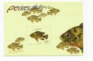 Angola 2001 Fish S/S Sc 1197 MNH C2