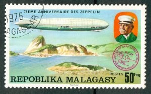 Malagasy Republic #546 Zeppelin used  single