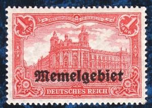 Memelgebiet, Mi# 9, MNH