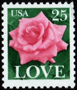 SC#2378 25¢ Love Single (1988) MNH