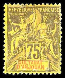 ANJOUAN 18  Mint (ID # 83782)