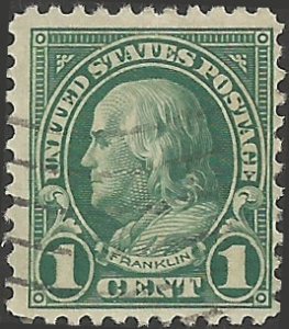 # 552 Used Deep Green Ben Franklin