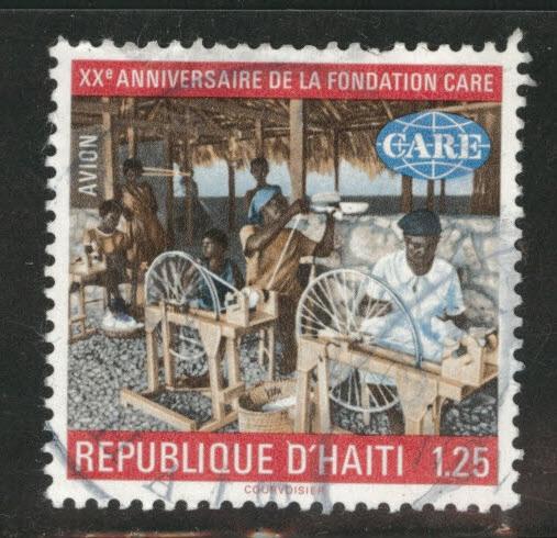 HAITI Scott C475 used CTO airmail 