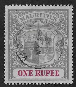 MAURITIUS SC# 124 VF/U 1902