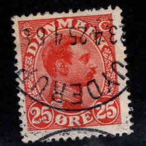 DENMARK  Scott 108 used  stamp