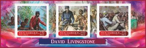 Stamps. David Livingstone  2020 year 1+1 sheets perforated Mozambique