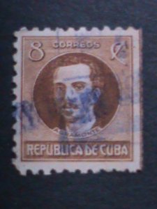 ​CUBA- VERY OLD CUBA STAMPS FAMOUS PEOPLE USED- VF WE SHIP TO WORLD WIDE.
