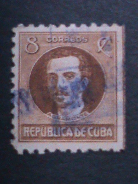 ​CUBA- VERY OLD CUBA STAMPS FAMOUS PEOPLE USED- VF WE SHIP TO WORLD WIDE.
