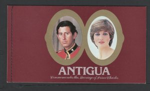 Antigua Booklet mnh  SC  627