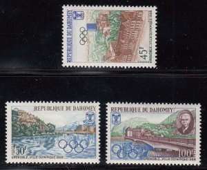 Dahomey Scott #241-243 MH