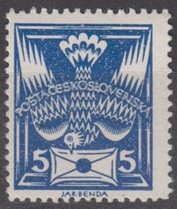 Czechoslovakia Scott #65 1920 MNH