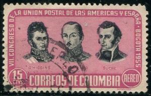 Colombia Sc#277 Used (Co)