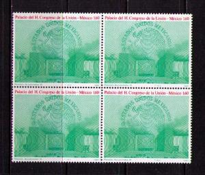 MEXICO Sc# 1244 MNH FVF Blk4 Union Congress Building