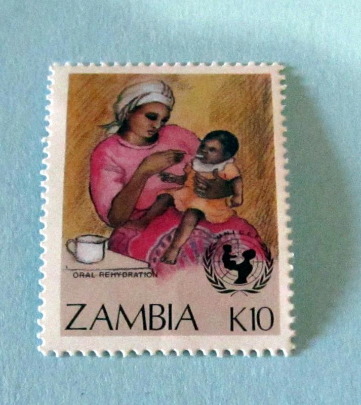 Zambia - 443, MNH. UN Child Survival. SCV - $2.50