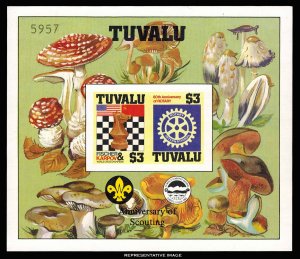 Tuvalu Scott 352a-352b Mint never hinged.