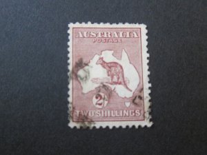 Australia 1929 Sc 99 Kangaroos FU