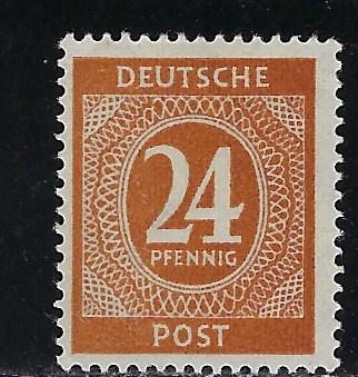 Germany AM Post Scott # 544, mint nh