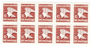 USA 1981 Sc 1948a C Series Booklet Pane Block of 10 MNH