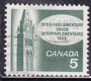 Canada 441 Inter-Parliamentary Union 5¢ 1965