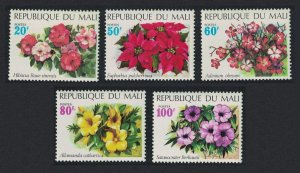 Mali Flowers 5v 1971 MNH SG#292-296