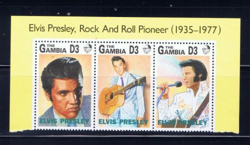 Gambia 1347 NH 1993 Elvis Presley  