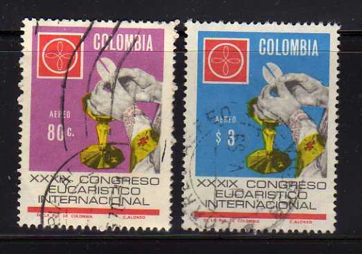 Colombia C500-C501 Set U Eucharist Congress (B)