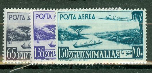 Somalia C17-24 mint short set CV $78.50, scan shows only a few