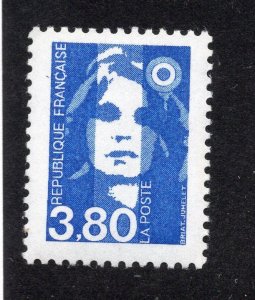 France 1993-96 3.80fr blue Marianne, Scott 2337 MNH, value = $1.75