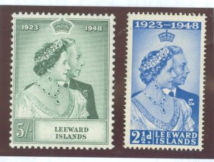 Leeward Islands #118-119  Single (Complete Set)