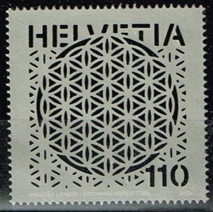 Switzerland 2023,Sc.#1901 used Flower of Life